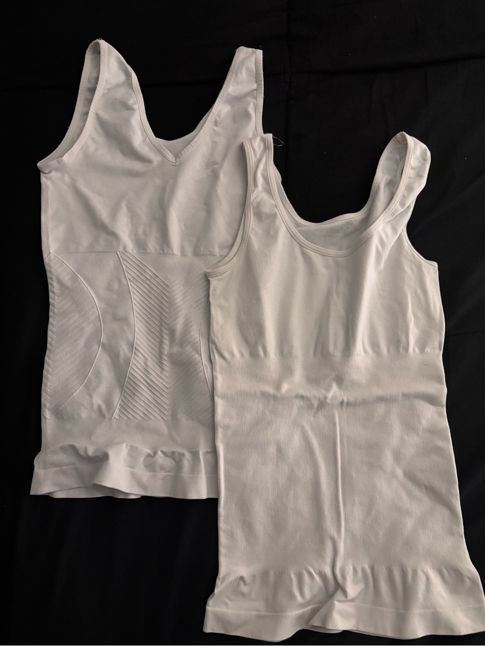 White Seamless ShapewearTank Top Bundle